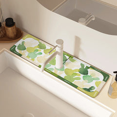 Silica Gel Water Tap Drain Mat Image 8