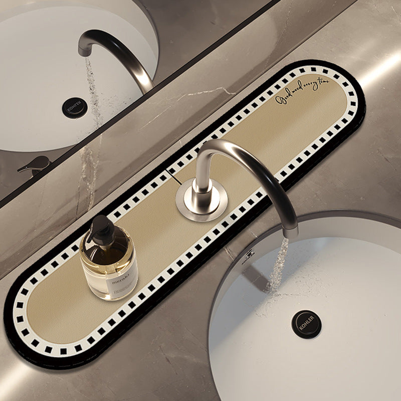 Silica Gel Water Tap Drain Mat Image 2