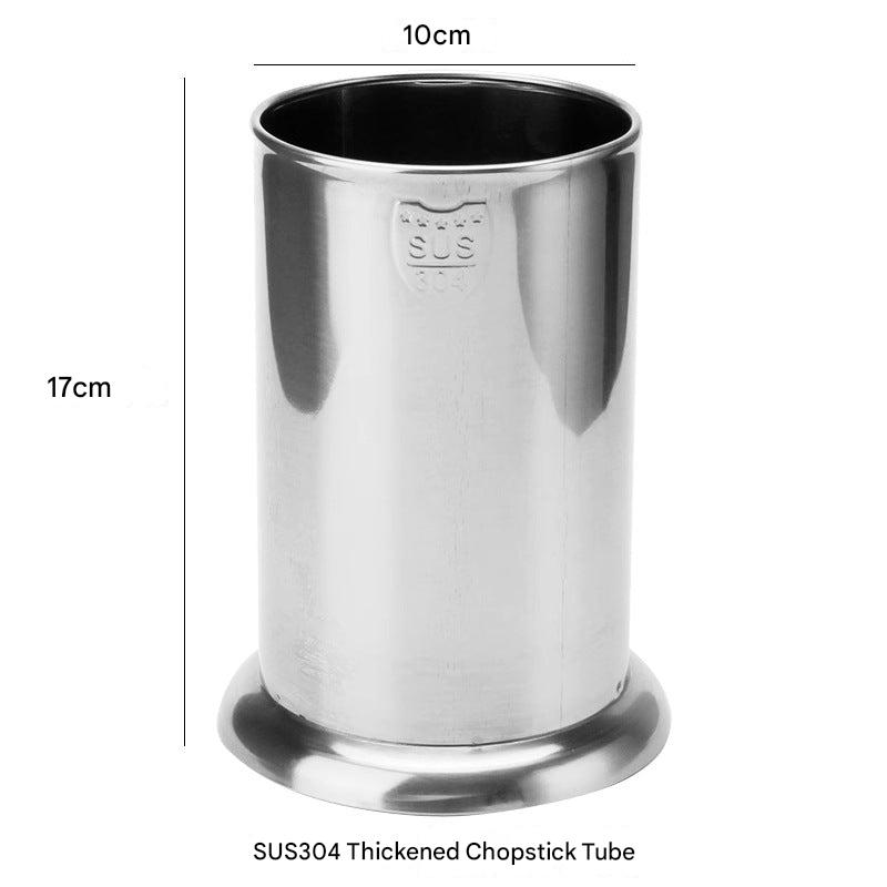 304 stainless steel chopstick holder with silver finish