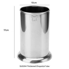 304 stainless steel chopstick holder with silver finish