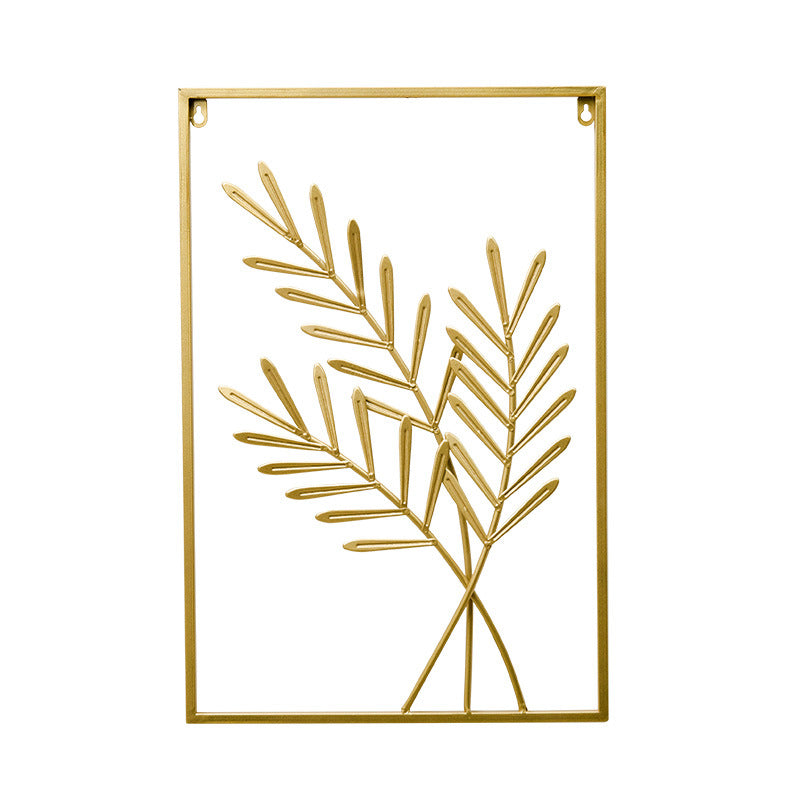 unique décor above entryway