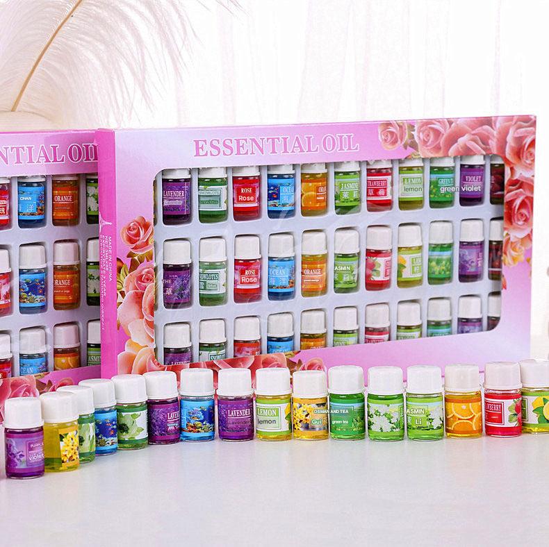 Assortment of 3ml aromatherapy oils for humidifiers