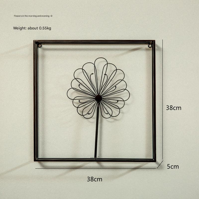 Artistic wall decoration with a modern flair