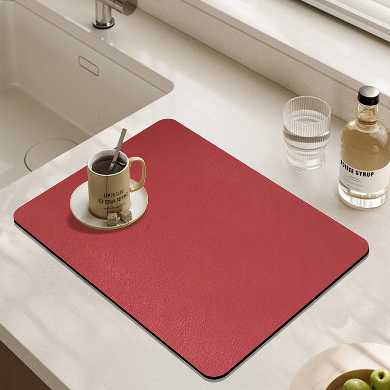 Absorbent PVC Drying Mat for coffee spills