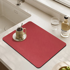 Absorbent PVC Drying Mat for coffee spills