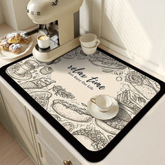 Versatile mat used for various coffee machines