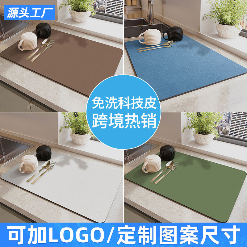 Absorbent PVC Drying Mat for coffee spills