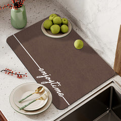 Non-slip design of the coffee machine mat