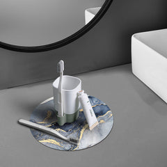 Elegant diatomaceous coasters for drinks