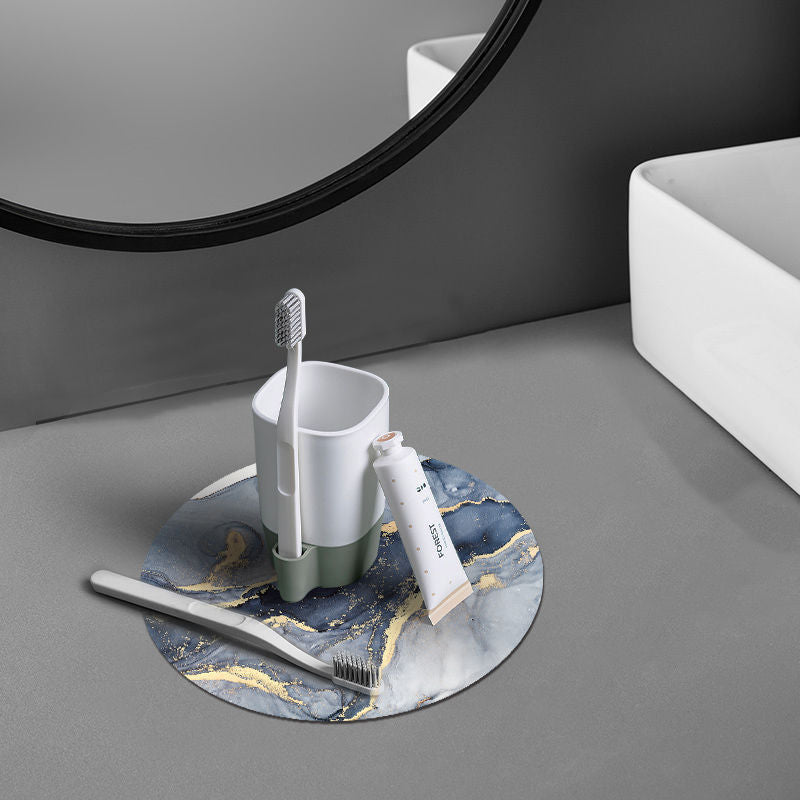 Elegant diatomaceous coasters for drinks