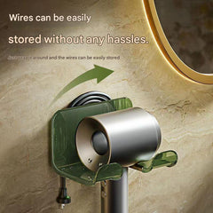 Hair dryer holder no-drill installation image 2