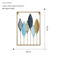 Variety of modern metal wall decor styles