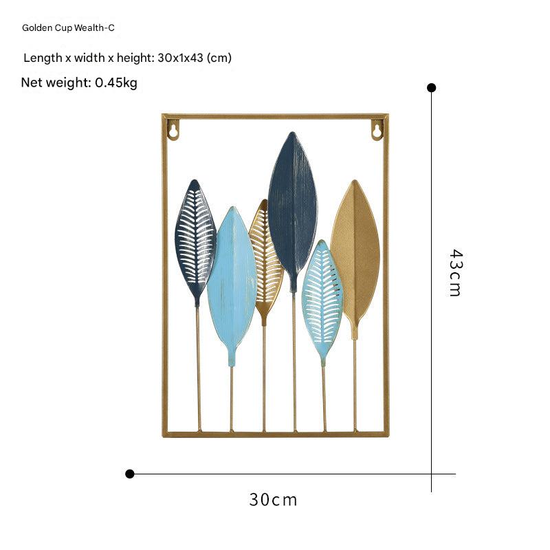 Variety of modern metal wall decor styles