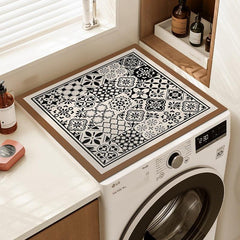 Cleaning process of washing machine cover
