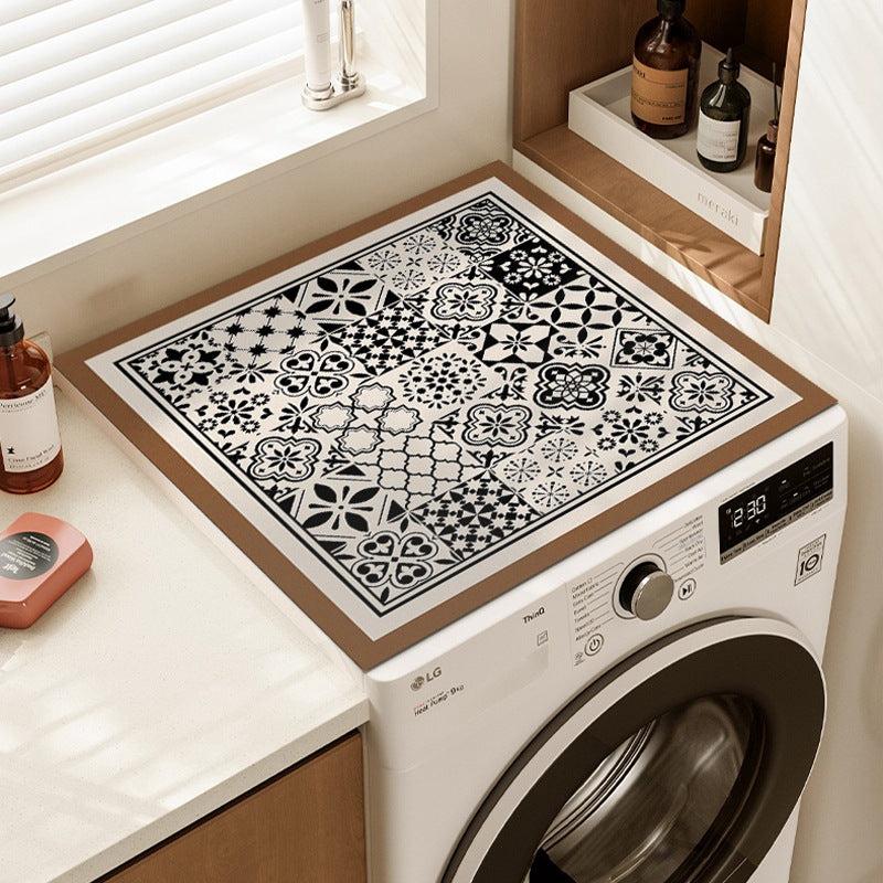 Cleaning process of washing machine cover
