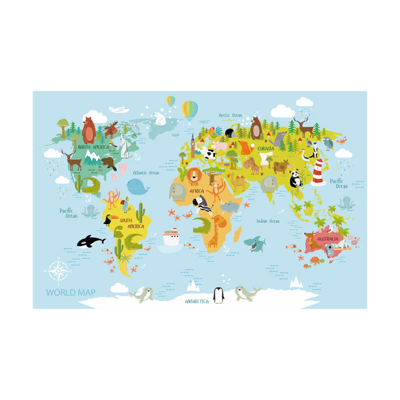 eco-friendly wall art for children's spaces