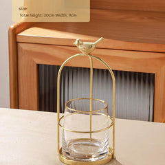 Elegant dessert fork holder with forks displayed