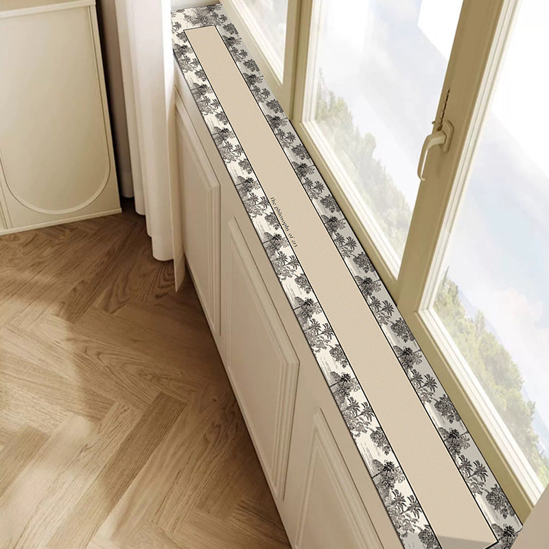 Vintage-style cushion for window sills