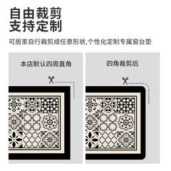 Comfortable window cushion for narrow sills