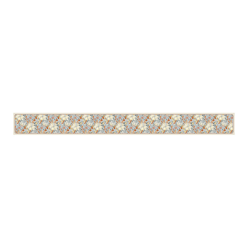 UV-protected leather window sill pad in elegant setting