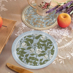 Waterproof dining table mat with beautiful design