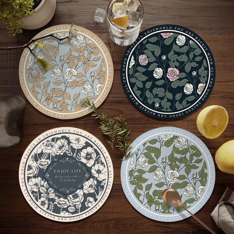 Easy to clean dining mat in a modern kitchen