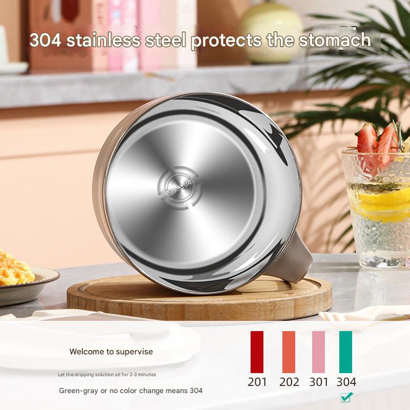 Durable 304 stainless steel bowl for meals
