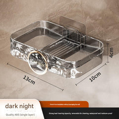 Functional double-layer soap holder display