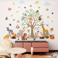Vibrant wall designs for kindergarten settings