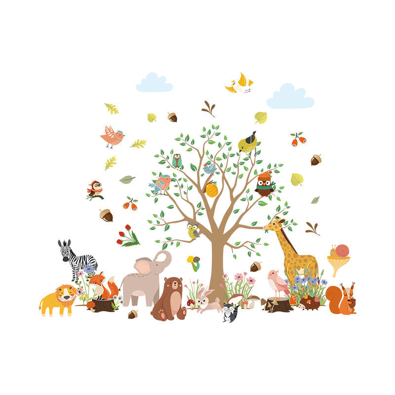 Educational decor featuring wildlife for kids