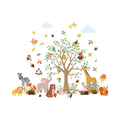 Educational decor featuring wildlife for kids