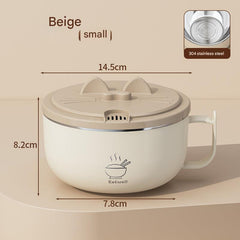 Bowl in use for pasta draining