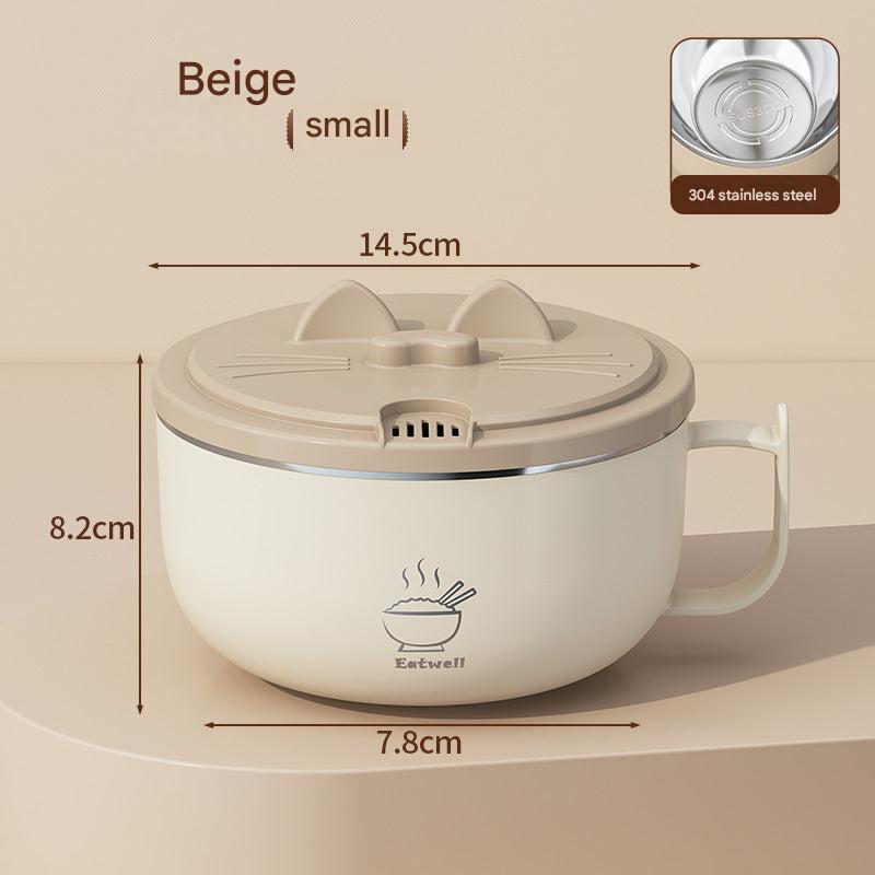Bowl in use for pasta draining