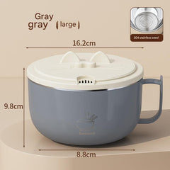 Stylish kitchen bowl with lid for students