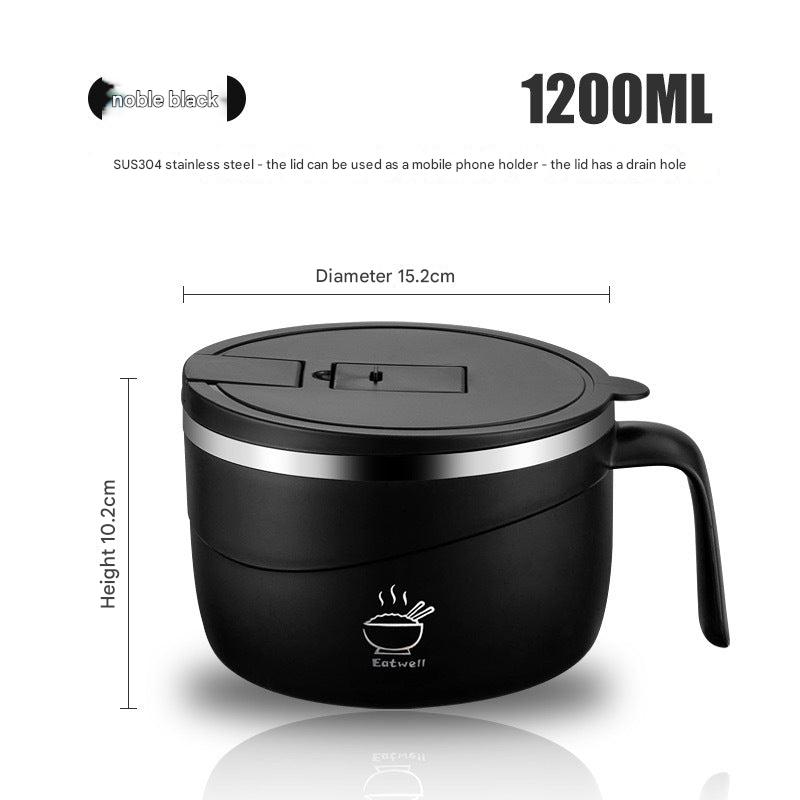 Stylish kitchen bowl with lid for students