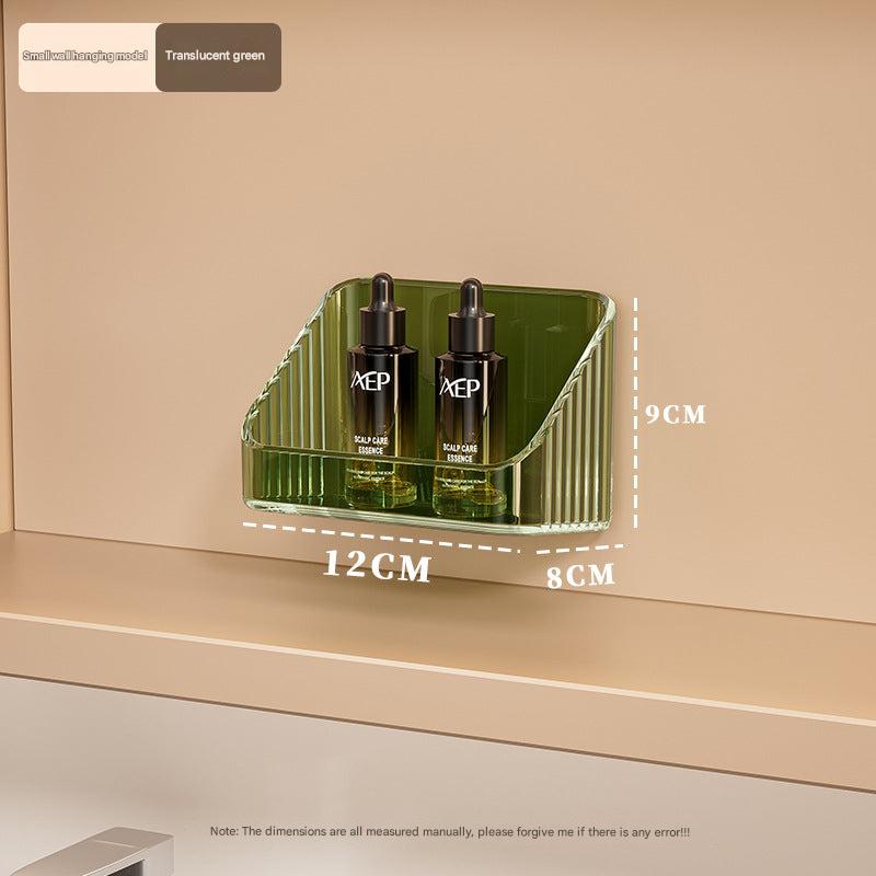 Transparent organiser with multiple compartments