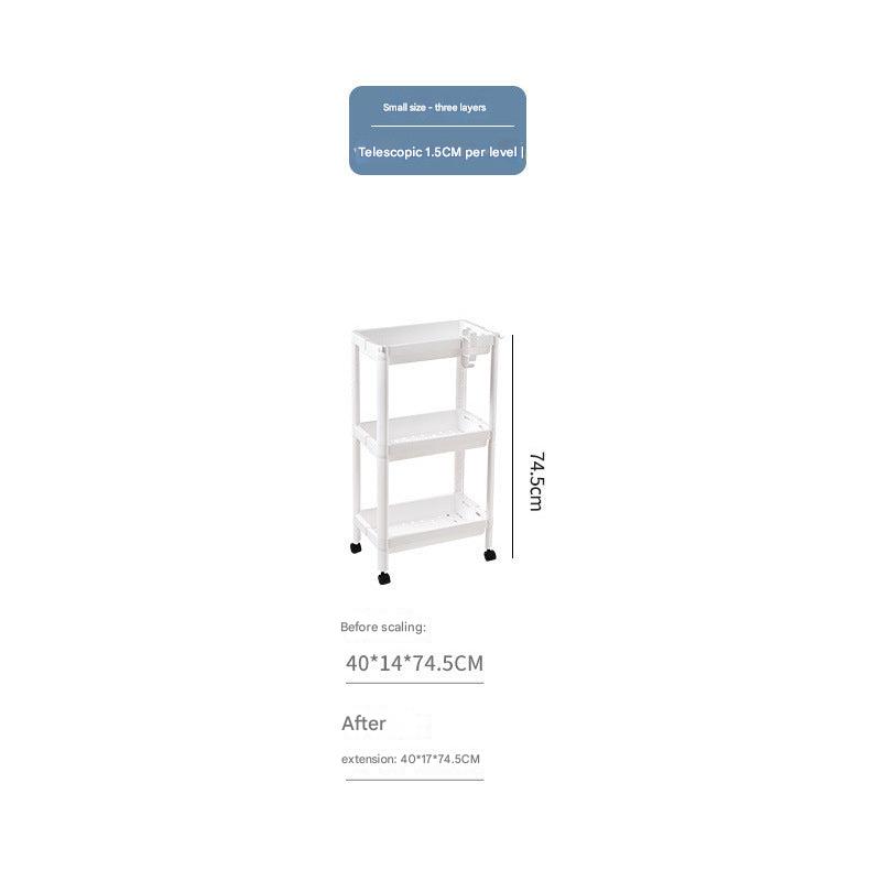 Stylish design storage cart in living space