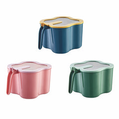 Spice container with various herbs inside