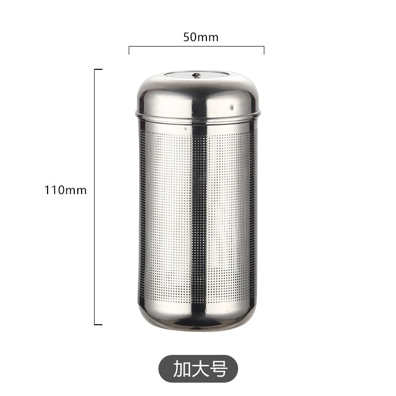 multiple angles of tea infuser