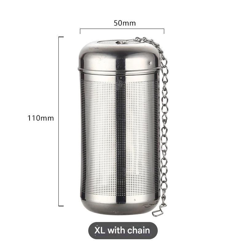 304 stainless steel tea infuser with loose leaf tea