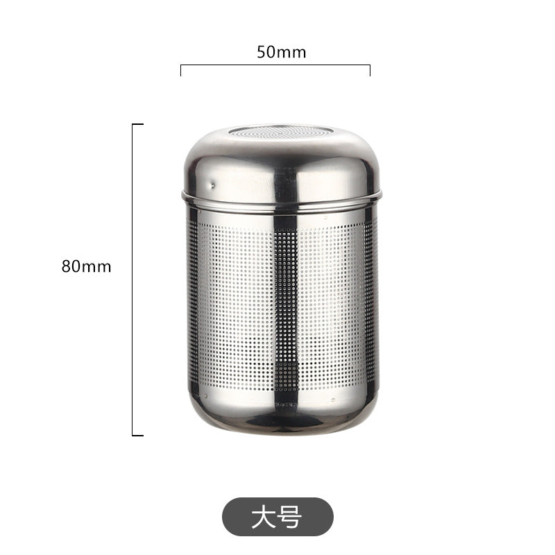 infuser with loose tea leaves