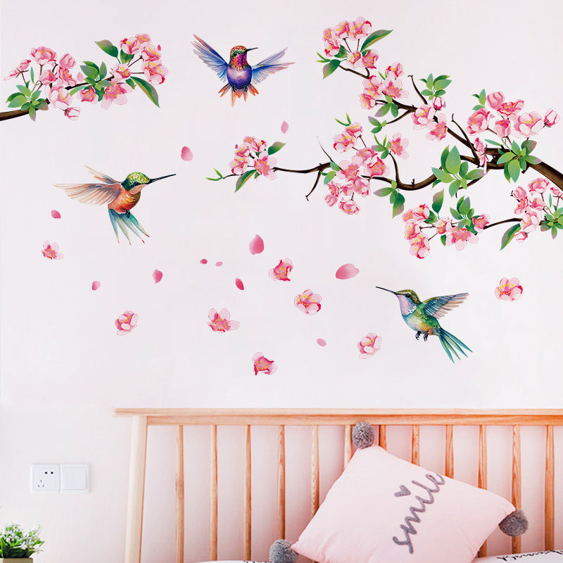 Colourful self-adhesive wall stickers for living room