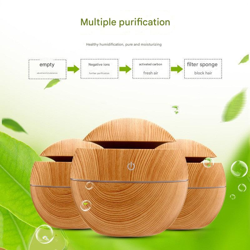 Ultrasonic Aroma Diffuser with Essential Oils