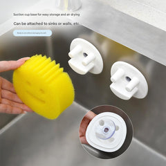 Eco sponge on kitchen counter
