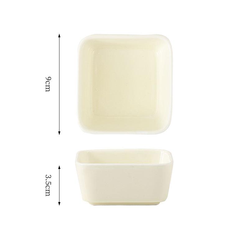 Japanese inspired serving dish for snacks