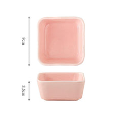 Multicolour snack serving dish on a table