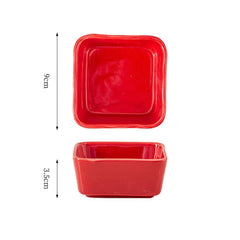 Dishwasher safe divided plate with colourful design
