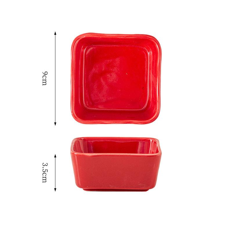 Dishwasher safe divided plate with colourful design