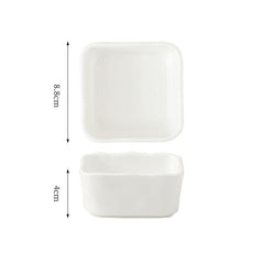 High-quality ceramic plate for nuts and candies