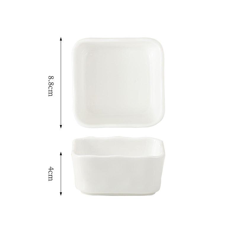 High-quality ceramic plate for nuts and candies